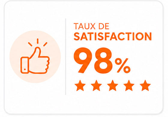 Multi-Chariots, 98% de taux de satisfaction