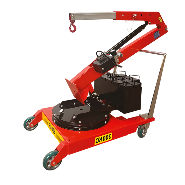 Grue porte-à-faux rotatif repliable Stockman